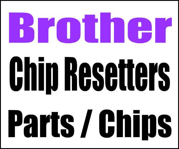 Compatible Brother Chip Re-Setters, Chips, Parts, Replacement Cartridges