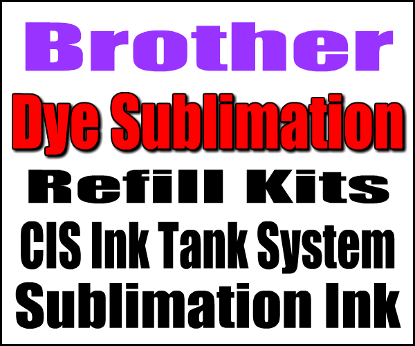 Compatible Brother Dye Sublimation Ink Products