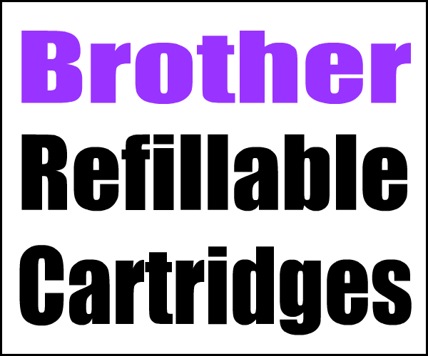 Compatible Brother Refillable Cartridges