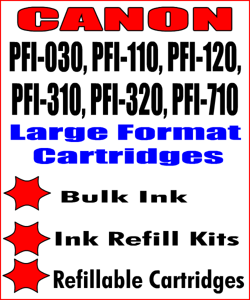 Compatible Products For CANON imagePROGRAF TA-20, TA-30, TM-200, TM-205, TM-300, TM-305, TX-2000, TX-3000, TX-4000,TX-3100, TX-4100  Printers