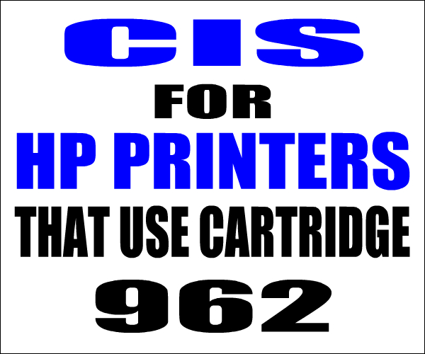 CIS For HP Officejet Pro 9010, 9012, 9015, 9018, 9020, 9025 Printers