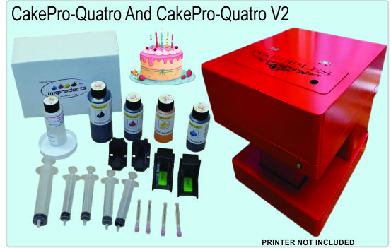 Compatible Ink For CakePro-Quatro And CakePro-Quatro V2 Edible Ink Cartridge