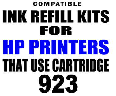 Ink Refill Kit For HP 923 Cartridges