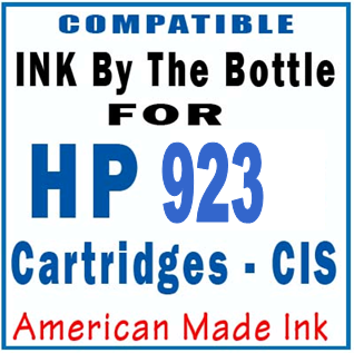 Ink For HP 923 Cartridges, CIS