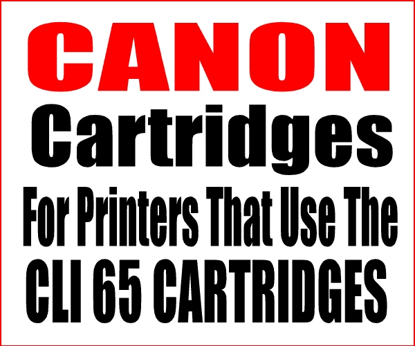 Canon Pro 200 Refillable cartridges, CLI 65
