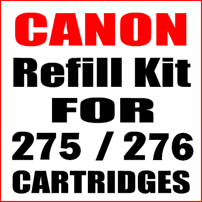 Ink Refill Kit Refill Kit For Canon PIXMA TS3520 and TR4720, PG 275/CLI 276