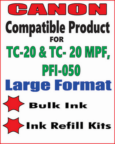 Compatible Products For CANON imagePROGRAF TC-20 and TC-20 MFP, Canon PFI-050