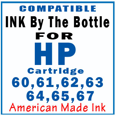 Ink For HP 67, 65, 64, 63, 61, 62, 60, 901 Cartridges & Ink Systems
