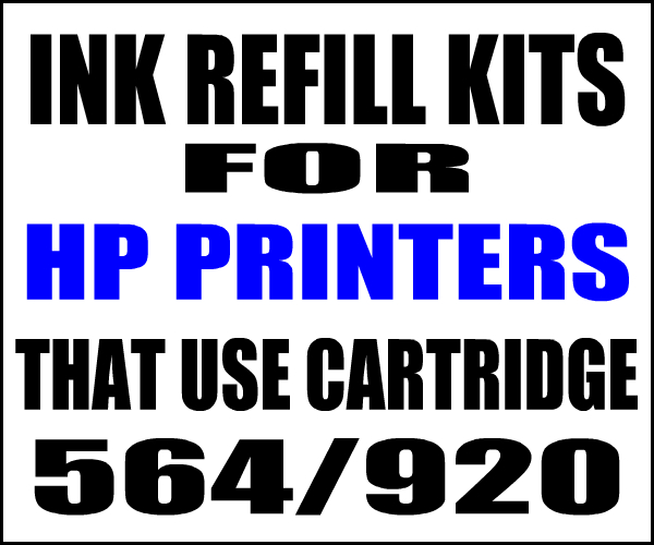 Ink Refill Kit For HP 564 Cartridges