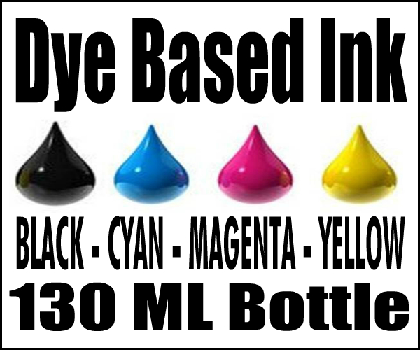 130 ML Bottle Ink For HP 564, 920 Cartridges, CIS Ink Systems