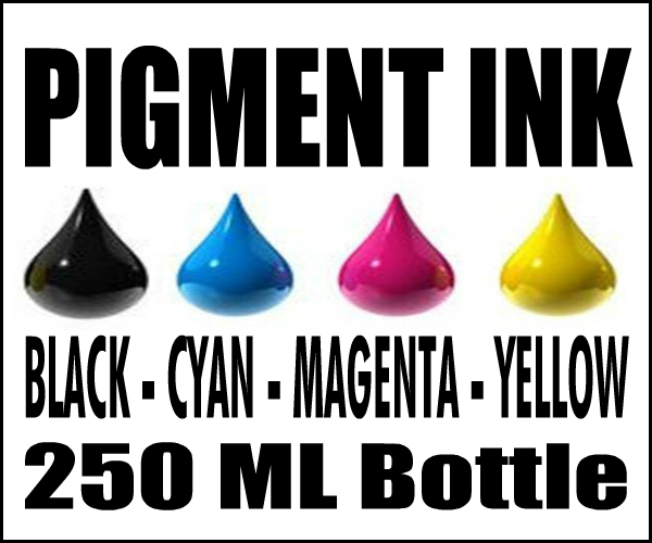 250 ML Bottle of Compatible Ink For Canon PGI 1200, PGI 2200 Cartridges, Ultra Pro True Color Pigment Ink     