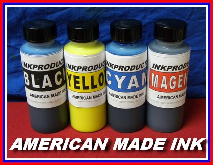 4 - 130 ML Bottle Color Ink Pack For Afinia L502, L501 and F502 Cartridges (PIGMENT)