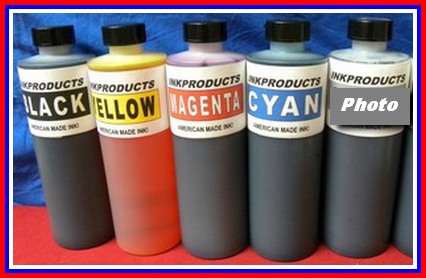 5 Color Ink Pack For HP-564-920 Cartridges, 5 - 70 ML Bottles 