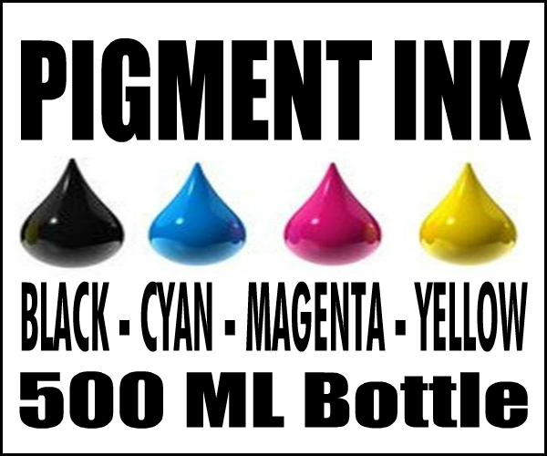 500 ML Bottle Of Compatible Ink For Canon GI-26, Ultra Pro True Color Pigment Ink      