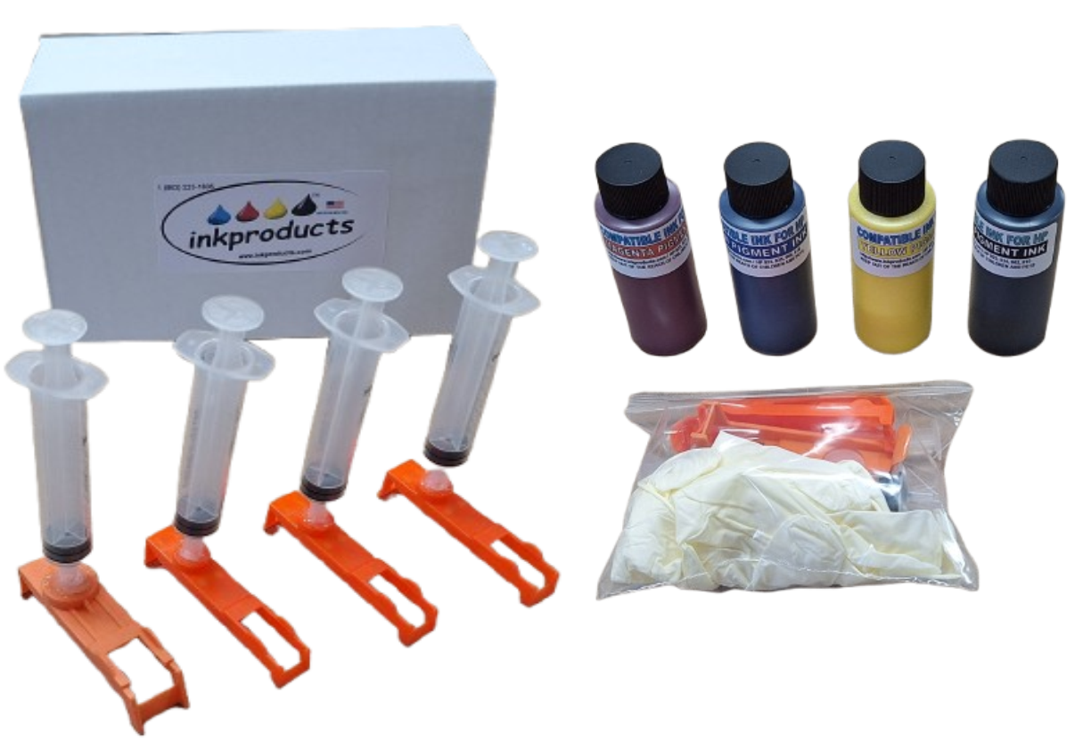 ND Refill Ink Kit For HP 910 Printers - OfficeJet Pro 8035, 8028, 8025, 8022, 8020 (4x30ml)