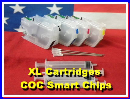 Compatible Refillable XL Cartridges For Printers That use The LC-3033 Brother Cartridges Compatible Refillable XL Cartridges For Printers That use The LC-3033 Brother Cartridges