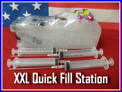 Compatible Empty XL Quick Fill Station For Brother Printers That Use LC201, LC203, LC205, LC207 Cartridges