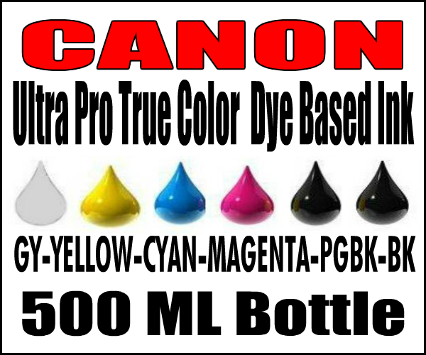 500 ML Bottle Of Compatible Ink For Canon CLI-271-PGI-270, PGI-250, CLI 251 Cartridges