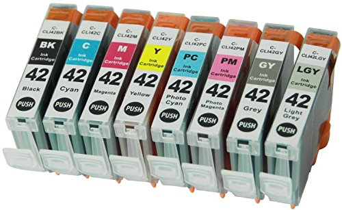 Replacement CLI-42 Refillable Empty Cartridge For Canon Pro 100