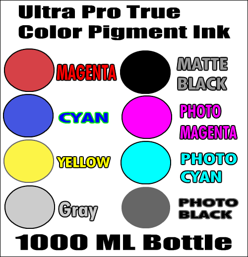 Compatible Canon imagePROGRAF PRO 4000S, 6000S Professional Photographic Ink / 1000 ML Bottle 