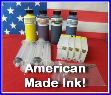 Ink Refill Kit For Canon MAXIFY Printers That Use The PGI 1200 Cartridges