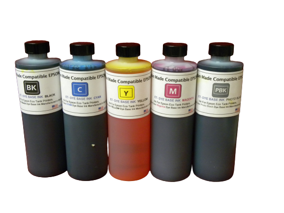 Compatible Ink For Tank Printer 512 Ultra Pro True Color Ink 5-130 ML Bottles 