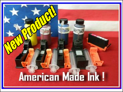 Ink Refill Kit For HP OfficeJet Pro 6960, 6965, 6968, 6970, 6975, 6978 Printers That Use The 902 Cartridges 