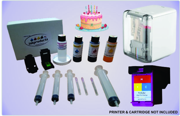 Compatible Deluxe Refill Kit For Koffy EdiLite Edible Ink Cartridge