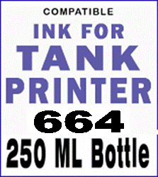 Compatible Ink For Tank Printer 664 Ultra Pro True Color Ink 250 ML  