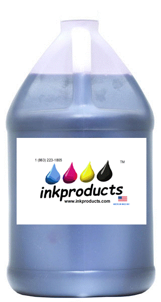 Bottle Of Blue Lightning Professional Print Head Cleaner For HP 9000, 8700, 8600, 8100, 6600, 6700, 6100 Print Heads 1 Gallon Bottle Of Blue Lightning Professional Print Head Cleaner For HP 9000, 8700, 8600, 8100, 6600, 6700, 6100 Print Heads 1 Gallon