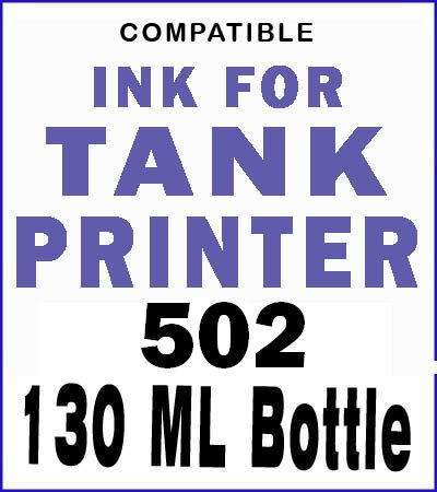 Compatible Ink For Tank Printer 502 Ultra Pro True Color Ink 130 ML 