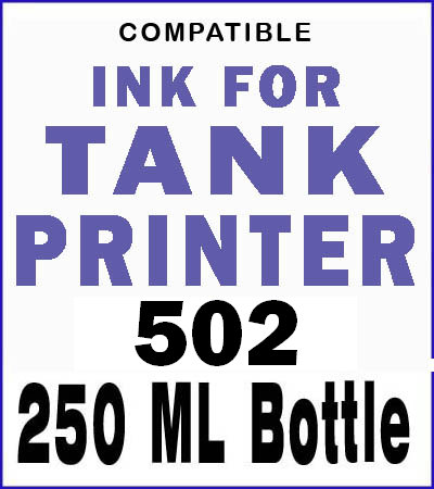 Compatible Ink For Tank Printer 502 Ultra Pro True Color Ink 250 ML  