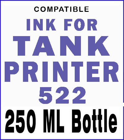 Compatible Ink For Tank Printer 522 Ultra Pro True Color Ink 250 ML  
