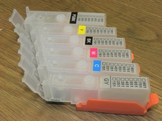 CIS Replacement Cartridges PGI 270, CLI 271 Sold By Color Or Set