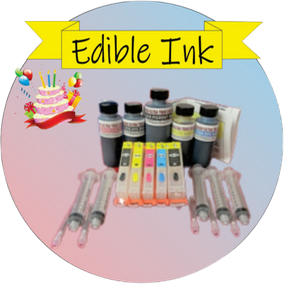 Ink Refill Kit With 5 XL Refillable Cartridges, Canon PGI 250, CLI 251 Cartridges With Edible Ink