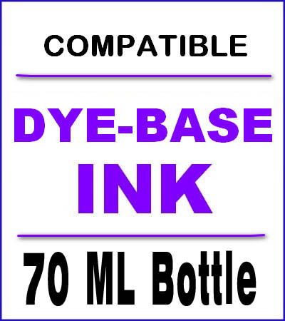 70 ml Bottle of Compatible Dye-Based Ink 