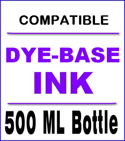 500 ml Bottle of Compatible Dye-Based Ink 