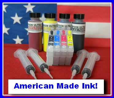 Compatible Pigment Ink Refill Kit For Cartridge 60