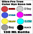 130 ML Bottle Of Compatible Ink For Canon  CLI 42  and CLI 65 Cartridges 