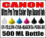 500 ML Bottle Of Compatible Ink For Canon PGI-230, CLI-231, CLI-271-PGI-270, PGI-250, CLI 251 Cartridges