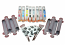 Canon CLI 65 Refillable Cartridges for Canon Pro 200 and Pro 200s, 1 Full Set 