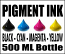 500 ML Bottle Of Compatible Ink For Canon GI-25 and GI-26, Ultra Pro True Color Pigment Ink-Maxify Mega Tank GX-1020, GX-3020, GX-2020, GX-4020, GX-5020, GX-5120, GX-6020, GX-6021, GX-6120, GX-7020, GX-7021 and GX-7120