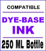 250 ml Bottle of Compatible Dye Based Ink