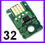 Compatible Canon MC-32 Maintenance Cartridge Replacement Chip for imagePROGRAF TC-20, TC-20 M, TC-21 and TC-21 M Printers 