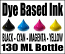 130 ML Bottle Of Compatible Ink for Brother MFC-T580DW, MFC-T780DW, and MFC-T980DW Printers (BTD180)