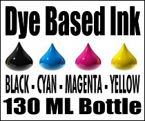 130 ML Bottle Of Compatible Ink  For Canon PGI-243, CLI-244, CLI-246, PGI-245, CLI-211, CLI-210, CLI-241, PGI-240, CLI-261, PGI-260, CLI-276, PGI-275  Cartridges