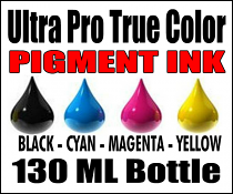 130 ML Bottle Of Compatible Ink For Brother LC3037, LC3039 LC3017, LC3019, LC3029 Cartridges, Ultra Pro True Color Pigment Ink     