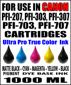 Pack Cartouches Encre Canon iPF 770/780/785 (6x130ml)