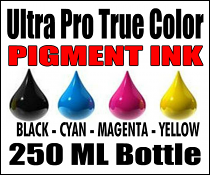 250 ML Bottle Of Compatible Ink For Brother LC3037, LC3039 LC3017, LC3019, LC3029Cartridges, Ultra Pro True Color Pigment Ink     