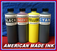 4 - 250 ML Bottle Color Ink Pack For Primera  LX1000, LX1000e, LX2000 and LX2000e Cartridges (PIGMENT) 